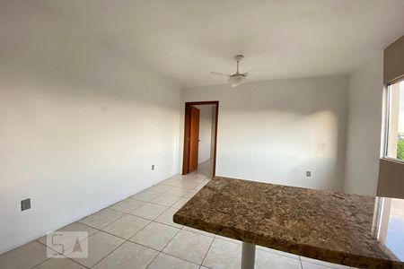 Sala/Cozinha de apartamento para alugar com 1 quarto, 36m² em Vila Nova, Novo Hamburgo