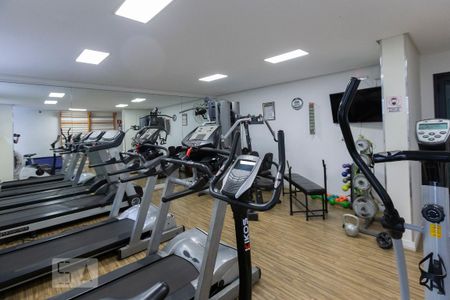 Apartamento para alugar com 60m², 1 quarto e 1 vaga Apartamento para alugar com 60m², 1 quarto e 1 vagaÁrea comum - Academia