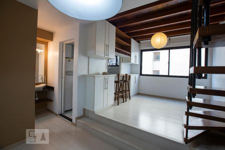 Apartamento para alugar com 60m², 1 quarto e 1 vaga Apartamento para alugar com 60m², 1 quarto e 1 vagaSala