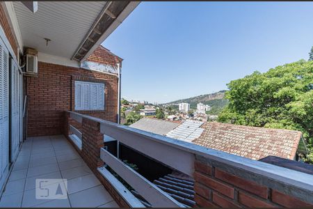 Varanda da suite de casa à venda com 3 quartos, 150m² em Jardim Carvalho, Porto Alegre