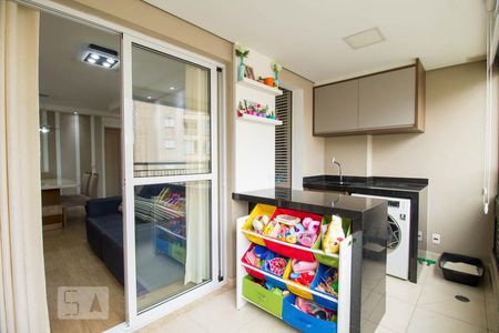 Varanda  de apartamento à venda com 2 quartos, 62m² em Jardim Santa Cruz (sacomã), São Paulo