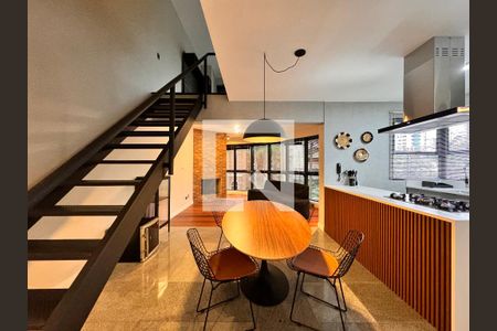 Sala de apartamento para alugar com 1 quarto, 98m² em Jardim Sílvia, Santo André