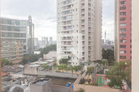 Vista da Sala de apartamento à venda com 1 quarto, 47m² em Água Branca, São Paulo