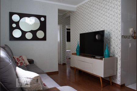 Sala de apartamento para alugar com 3 quartos, 63m² em Gávea, Uberlândia