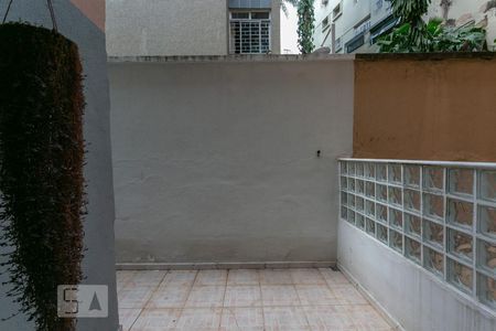 Varanda da Sala de apartamento para alugar com 3 quartos, 110m² em Santo Antônio, Belo Horizonte