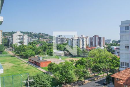 Vista da sala  de apartamento para alugar com 2 quartos, 65m² em Tristeza, Porto Alegre