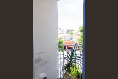 Varanda da Sala de apartamento para alugar com 3 quartos, 67m² em Vila Alzira, Santo André