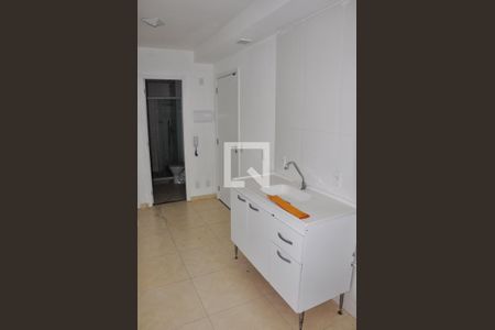 Apartamento para alugar com 33m², 2 quartos e sem vaga Apartamento para alugar com 33m², 2 quartos e sem vagaDetalhe - Cozinha e Área de Serviço