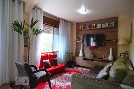 Sala de casa de condomínio à venda com 3 quartos, 80m² em São Sebastião, Porto Alegre