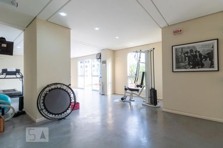 Apartamento para alugar com 42m², 1 quarto e 1 vaga Apartamento para alugar com 42m², 1 quarto e 1 vagaAcademia