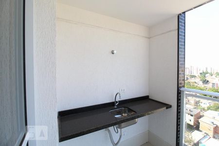 Varanda de apartamento à venda com 2 quartos, 60m² em Paraíso, Santo André