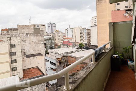 Varanda de apartamento à venda com 1 quarto, 70m² em Campos Elíseos, São Paulo