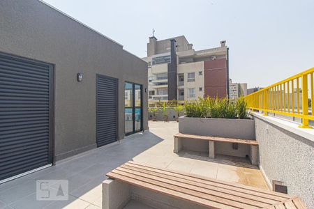 Terraço de kitnet/studio para alugar com 1 quarto, 21m² em Novo Mundo, Curitiba