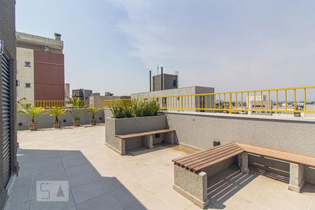 Terraço de kitnet/studio para alugar com 1 quarto, 21m² em Novo Mundo, Curitiba