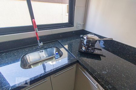 Studio para alugar com 19m², 1 quarto e sem vagaDetalhe cozinha