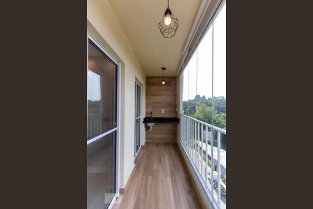 Varanda da Sala de apartamento para alugar com 2 quartos, 50m² em Granja Clotilde, Cotia