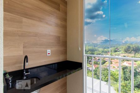 Varanda da Sala de apartamento para alugar com 2 quartos, 50m² em Granja Clotilde, Cotia
