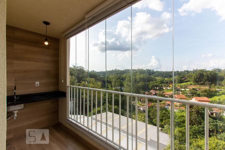 Varanda da Sala de apartamento para alugar com 2 quartos, 50m² em Granja Clotilde, Cotia