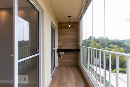 Varanda da Sala de apartamento para alugar com 2 quartos, 50m² em Granja Clotilde, Cotia