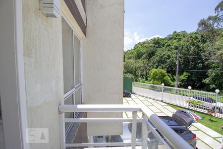 Varanda do Quarto 1 de casa de condomínio para alugar com 3 quartos, 120m² em Vargem Grande, Rio de Janeiro
