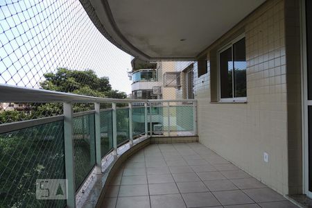 Varanda  de apartamento para alugar com 4 quartos, 128m² em Freguesia de Jacarepaguá, Rio de Janeiro