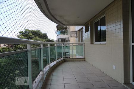 Varanda  de apartamento à venda com 4 quartos, 128m² em Freguesia de Jacarepaguá, Rio de Janeiro