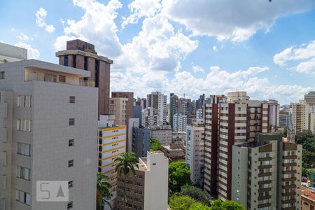 Vista da Suíte de apartamento para alugar com 1 quarto, 40m² em Savassi, Belo Horizonte