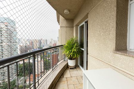 Sacada de apartamento para alugar com 2 quartos, 58m² em Vila Nova Conceição, São Paulo
