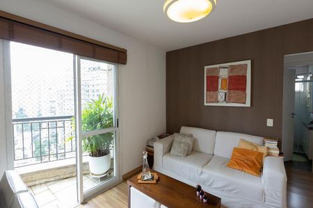 Sala de apartamento para alugar com 2 quartos, 58m² em Vila Nova Conceição, São Paulo