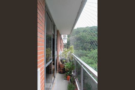 Varanda da Sala de apartamento à venda com 4 quartos, 140m² em Gávea, Rio de Janeiro