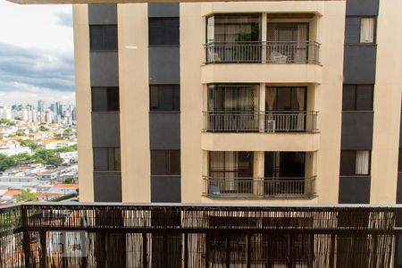 Vista da sala de apartamento à venda com 3 quartos, 80m² em Chácara Inglesa, São Paulo