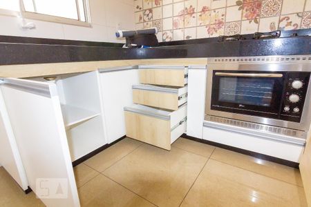Apartamento para alugar com 66m², 3 quartos e 1 vagaDetalhe dos armários da cozinha