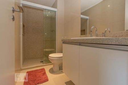 Apartamento para alugar com 55m², 1 quarto e 1 vaga Apartamento para alugar com 55m², 1 quarto e 1 vagaBanheiro da Suíte