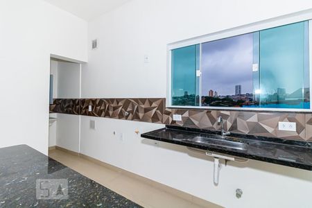 Sala e Cozinha de apartamento para alugar com 1 quarto, 45m² em Vila Isolina Mazzei, São Paulo