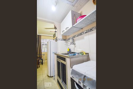 Cozinha de kitnet/studio à venda com 1 quarto, 25m² em Centro, Niterói