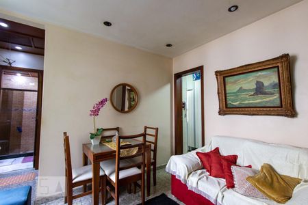 Sala de apartamento à venda com 2 quartos, 60m² em Botafogo, Rio de Janeiro