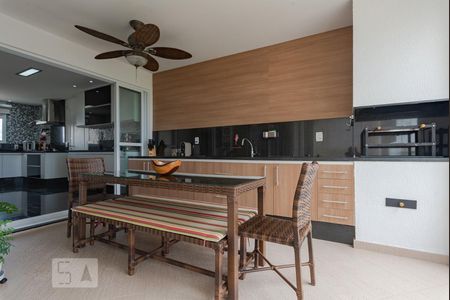 Sacada e espaço gourmet de apartamento à venda com 3 quartos, 160m² em Parque Prado, Campinas