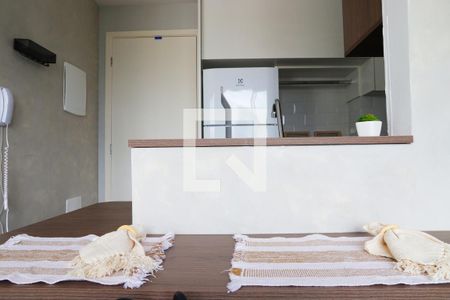 Studio para alugar com 26m², 1 quarto e sem vaga Studio para alugar com 26m², 1 quarto e sem vagaDetalhe Sala
