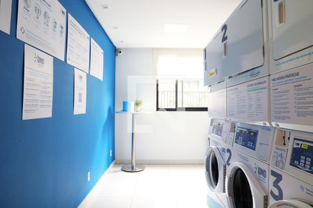 Studio para alugar com 26m², 1 quarto e sem vaga Studio para alugar com 26m², 1 quarto e sem vagaLavanderia
