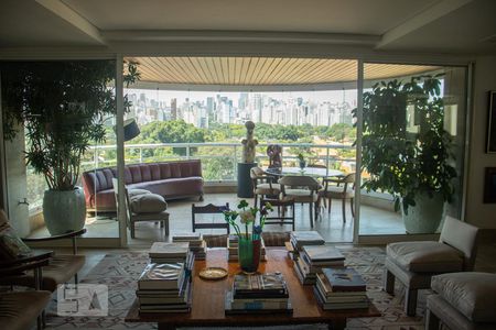 Sala de apartamento à venda com 4 quartos, 510m² em Jardim América, São Paulo