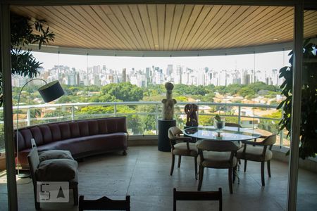 Varanda da Sala de apartamento à venda com 4 quartos, 510m² em Jardim América, São Paulo