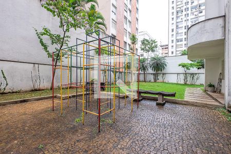 Área comum de kitnet/studio para alugar com 1 quarto, 30m² em Cerqueira César, São Paulo
