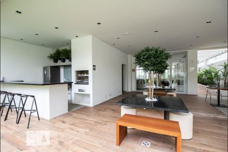 Apartamento à venda com 35m², 1 quarto e 1 vagaChurrasqueira