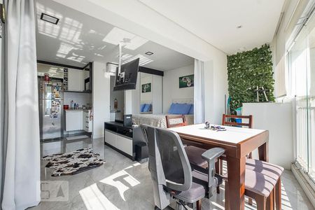 Apartamento à venda com 35m², 1 quarto e 1 vagaStudio - Varanda