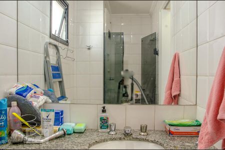 Banheiro Social de apartamento para alugar com 2 quartos, 62m² em Vila Brasilândia, São Paulo