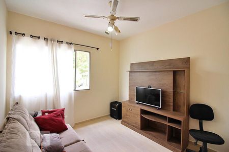 Sala  de apartamento para alugar com 1 quarto, 43m² em Taboão, São Bernardo do Campo