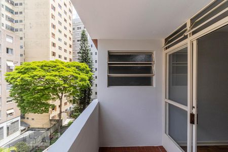 Varanda de kitnet/studio à venda com 1 quarto, 45m² em Vila Buarque, São Paulo