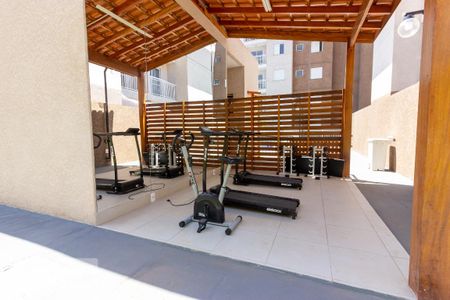 Área comum - Academia de apartamento para alugar com 2 quartos, 46m² em Jardim Barro Branco, Cotia