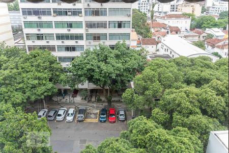 Vista da Sala de apartamento à venda com 2 quartos, 82m² em Tijuca, Rio de Janeiro