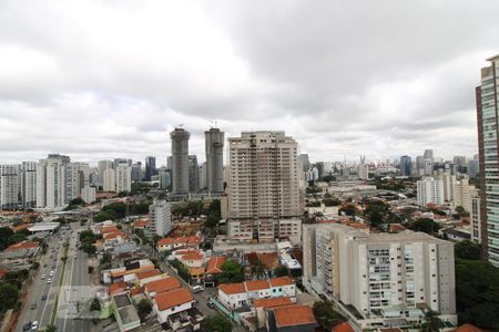 Vista da varanda de apartamento para alugar com 1 quarto, 22m² em Jardim das Acacias, São Paulo